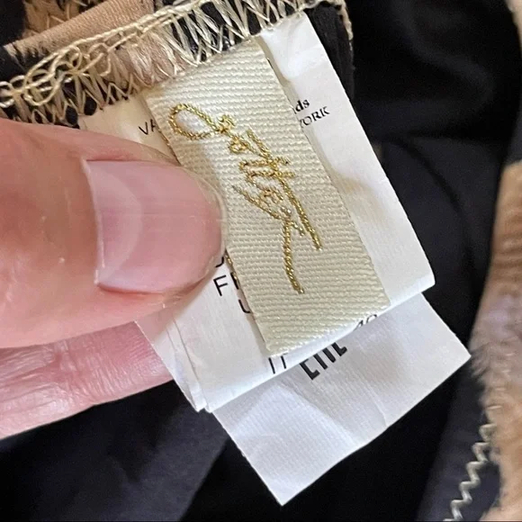 NEW Gottex Contour Kenya Gold Chain Plunge Leopard One Piece Swim Size 4 NWT - Picture 9 of 12